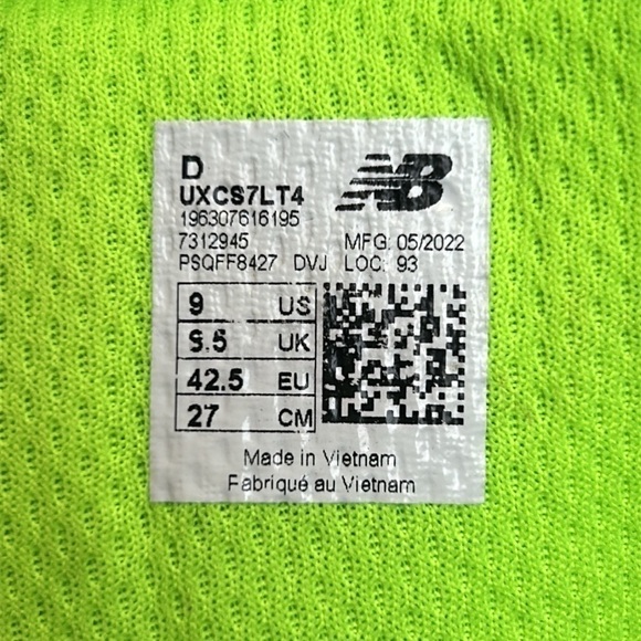 New Balance XC7 Racing Shoes Men’s Size 9 with New replacement Spikes Kit - Picture 4 of 10